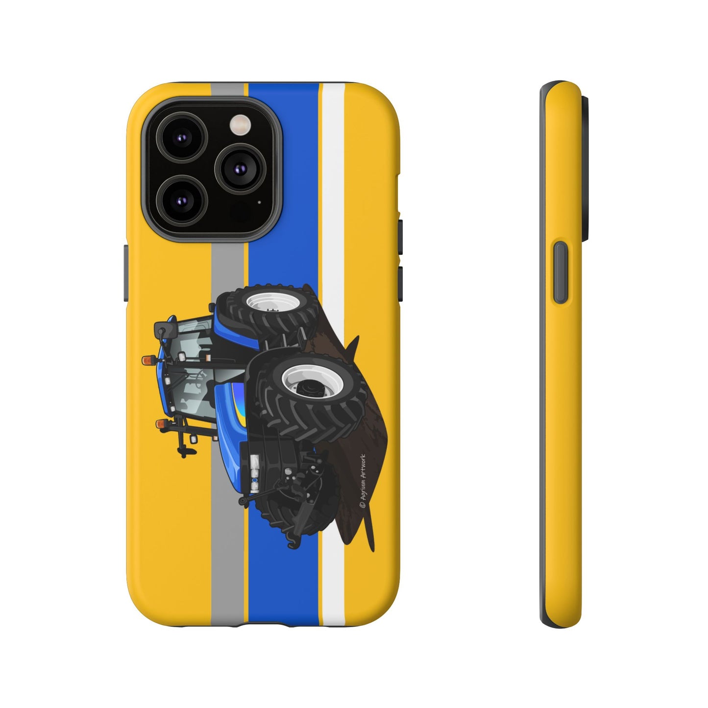 New Holland TM155 Tough Phone Case - Yellow