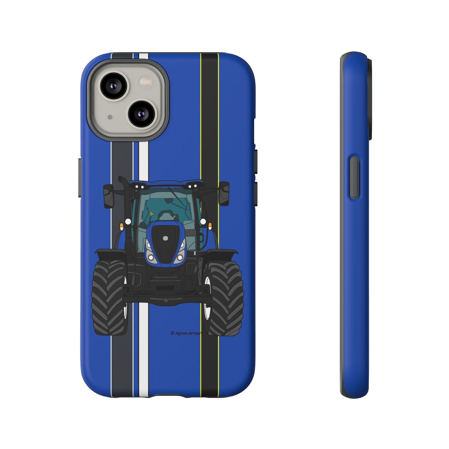 Blue Tractor #1 Tough Phone Case