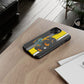 Yellow Fastrak 4000 Series Tough Phone Case - Black