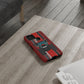 Dark Red Tractor #1 Tough Phone Case