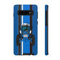 Blue Tractor #3 Tough Phone Case