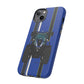 Blue Tractor #4 Tough Phone Case