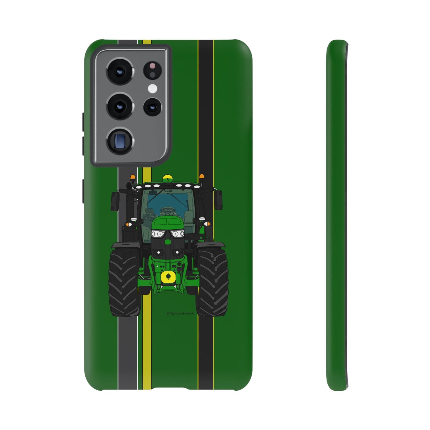 Green Tractor #1 Tough Phone Case