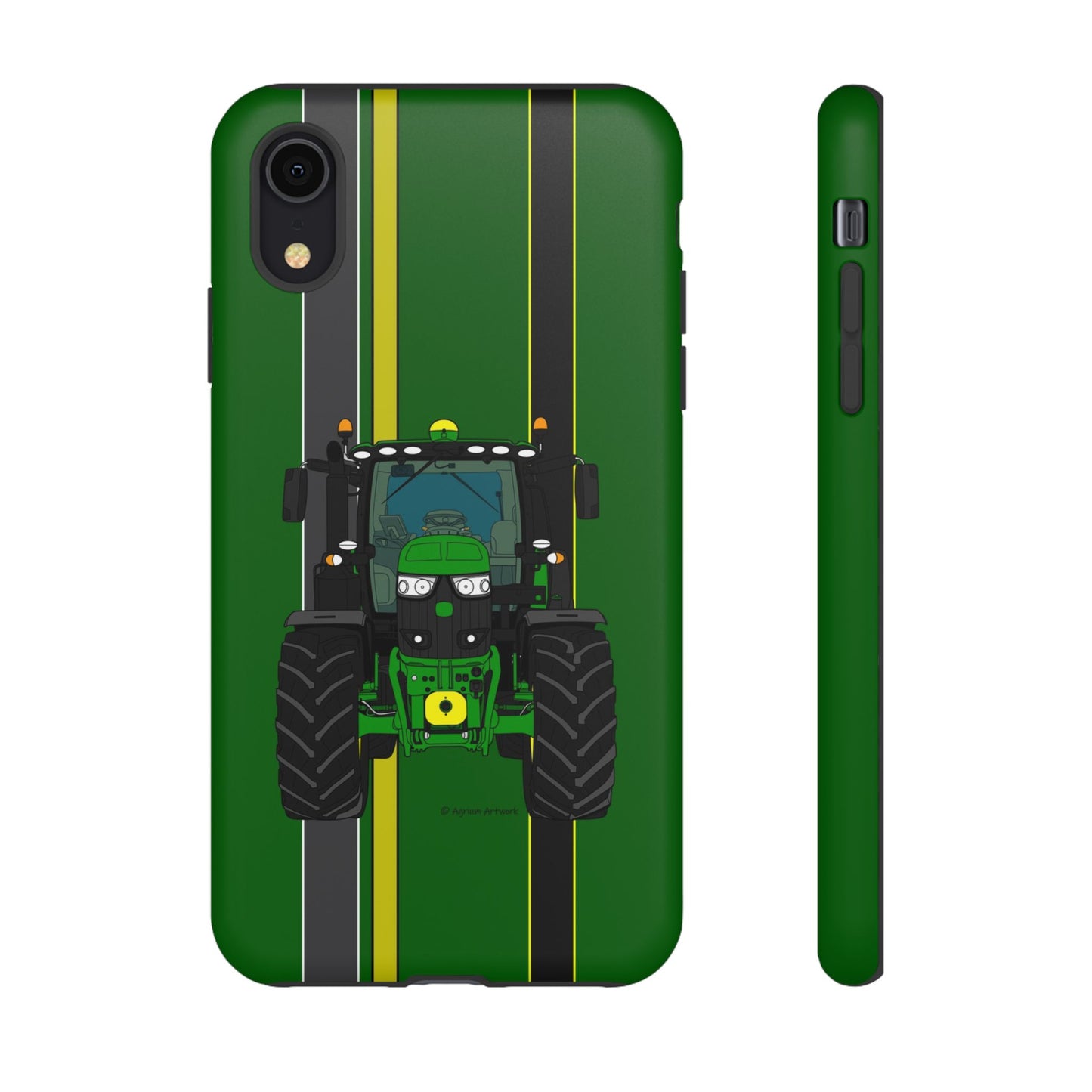 Green Tractor #1 Tough Phone Case