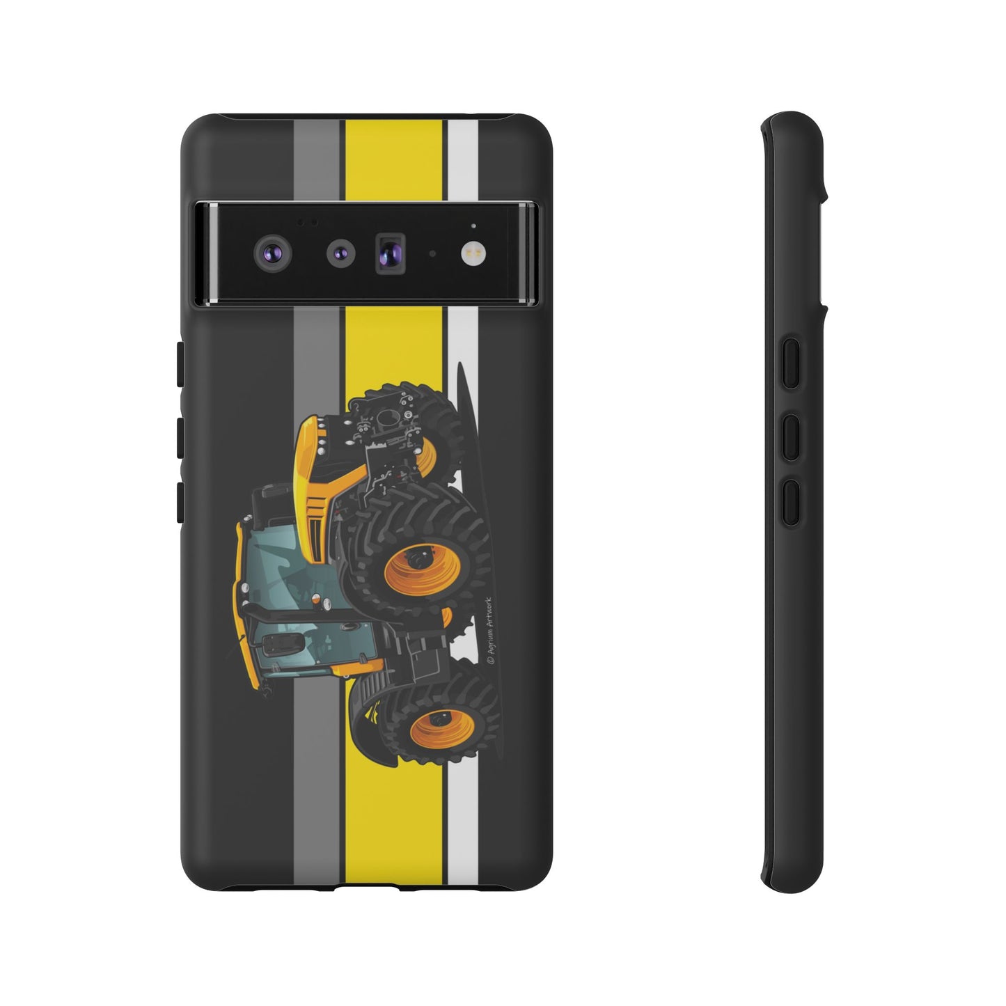 Yellow Fastrak 4000 Series Tough Phone Case - Black