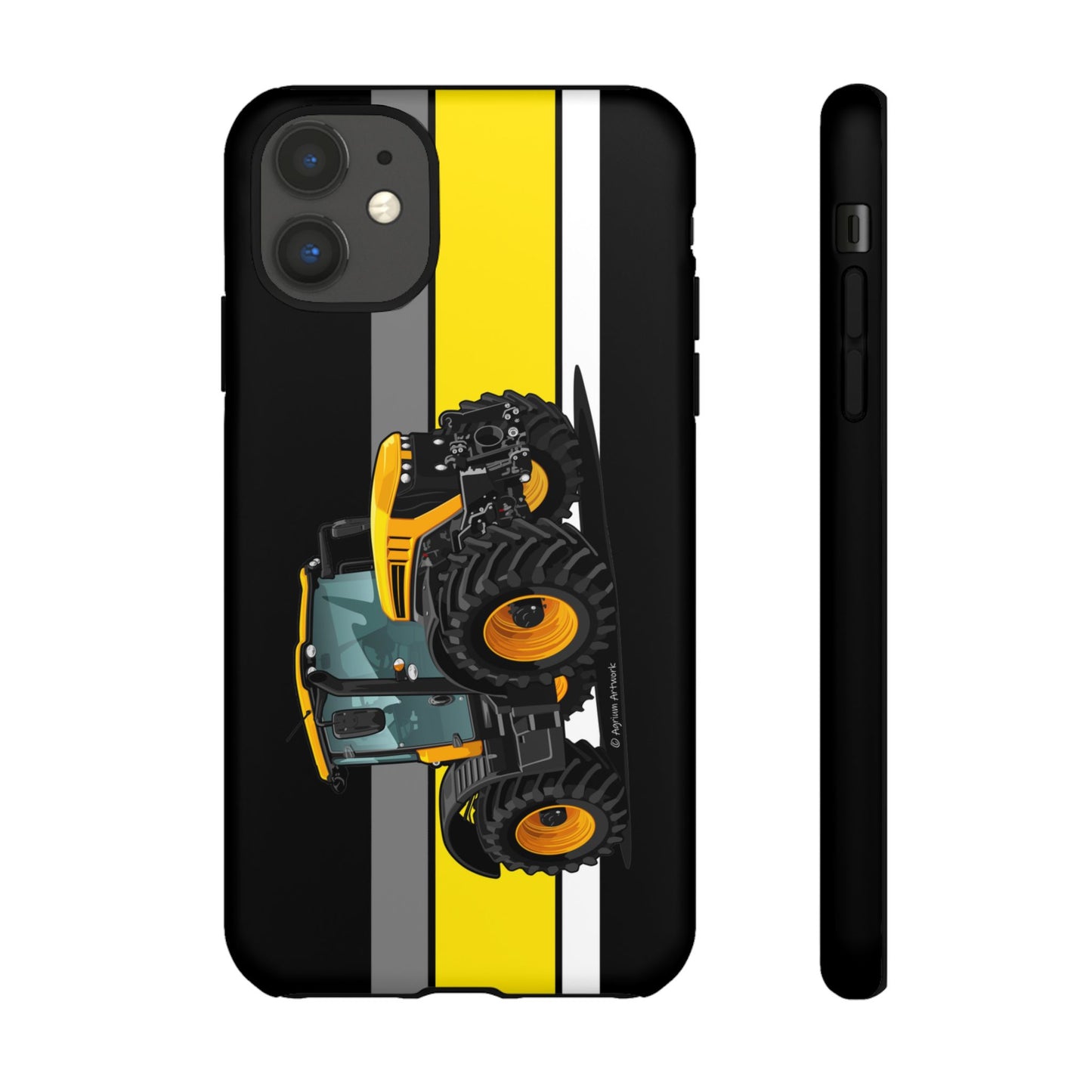 Yellow Fastrak 4000 Series Tough Phone Case - Black