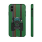 Olive Green Tractor #2 Tough Phone Case