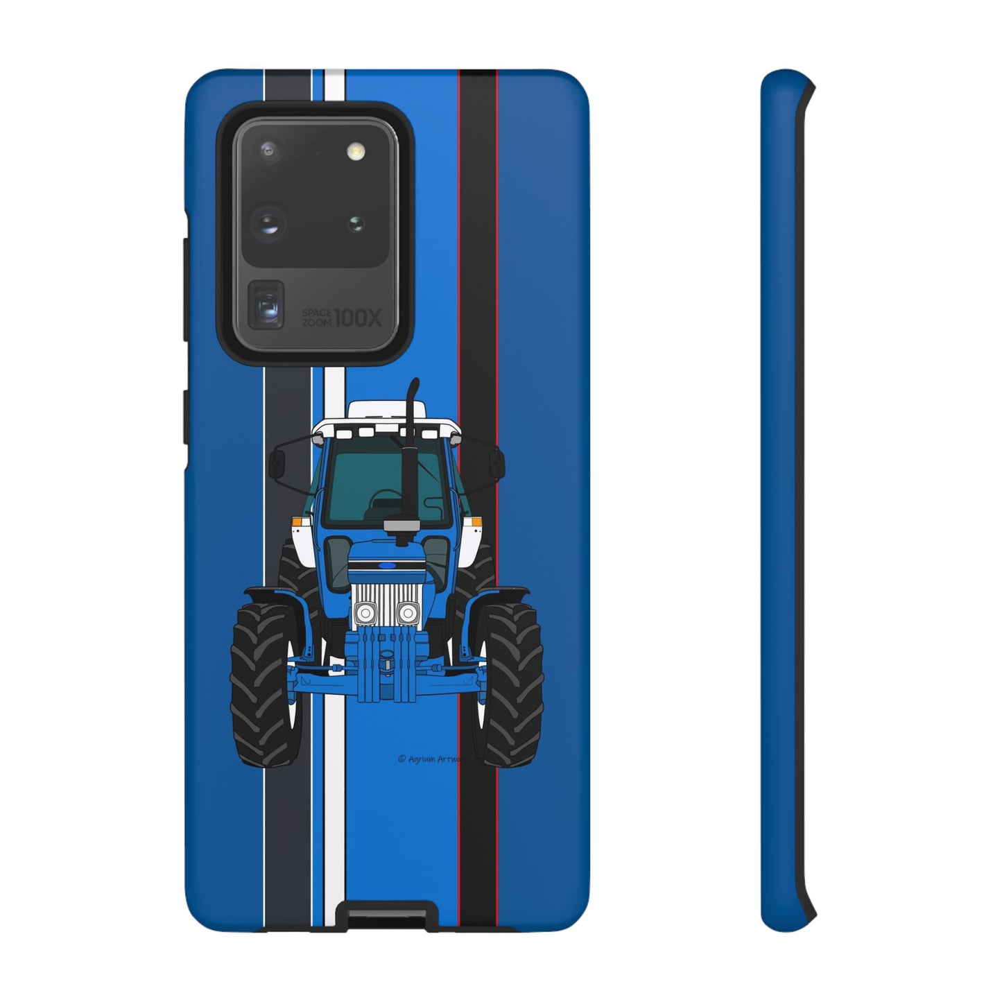 Blue Tractor #3 Tough Phone Case