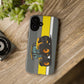 Yellow Fastrak 4000 Series Tough Phone Case - Grey