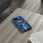 Blue Tractor #3 Tough Phone Case