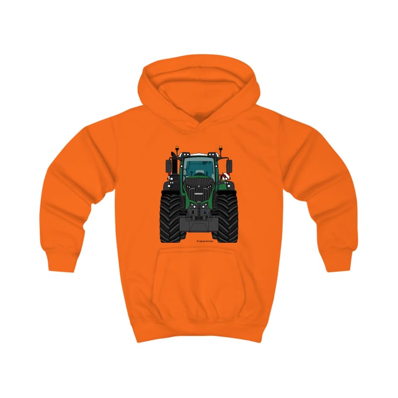 Fendt 1050 Tractor - Kids Cartoon Hoodie