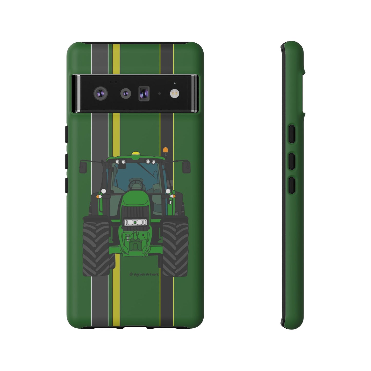 Green Tractor #2 Tough Phone Case