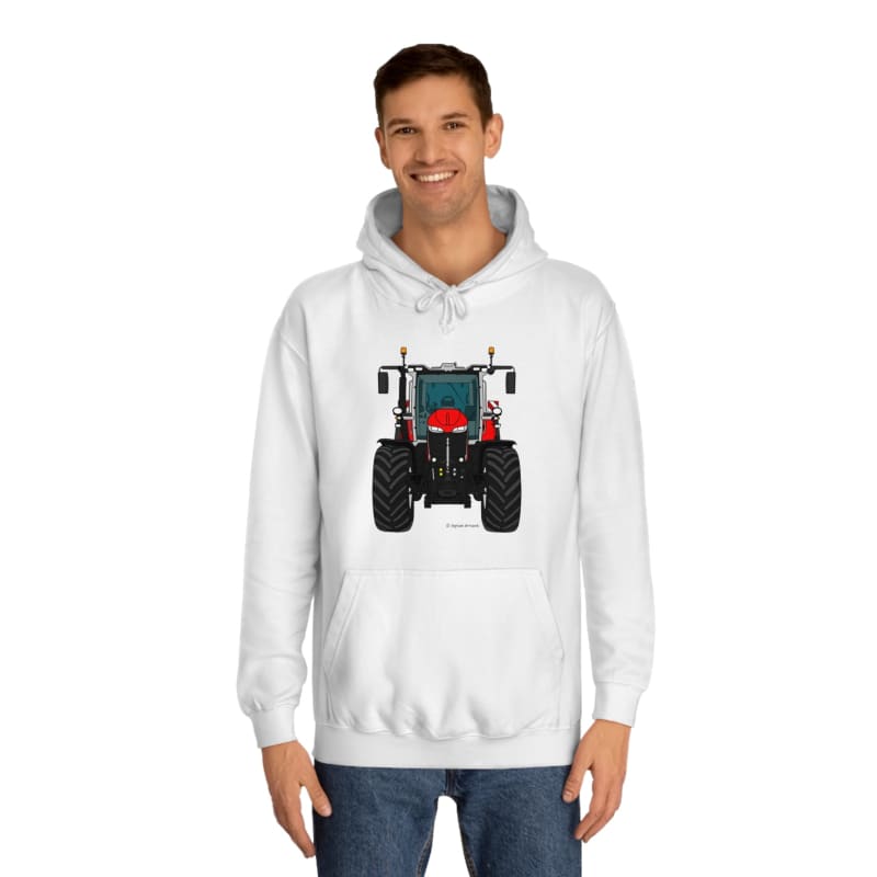 Massey Ferguson 8S Tractor - Adult Cartoon Hoodie