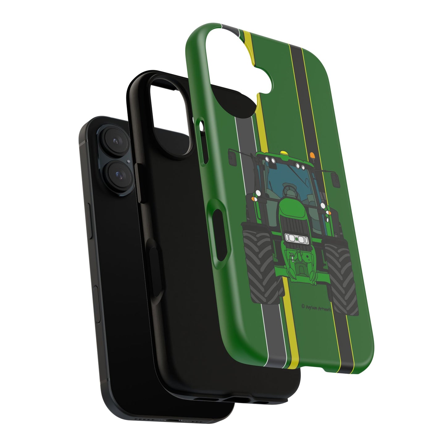 Green Tractor #2 Tough Phone Case