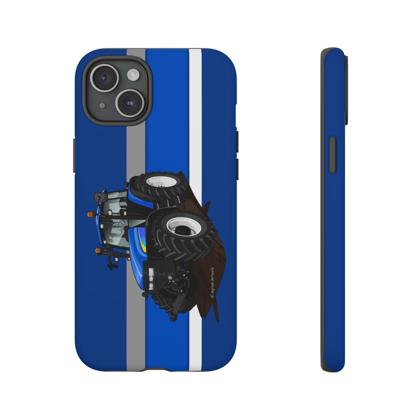 New Holland TM155 Tough Phone Case - Blue