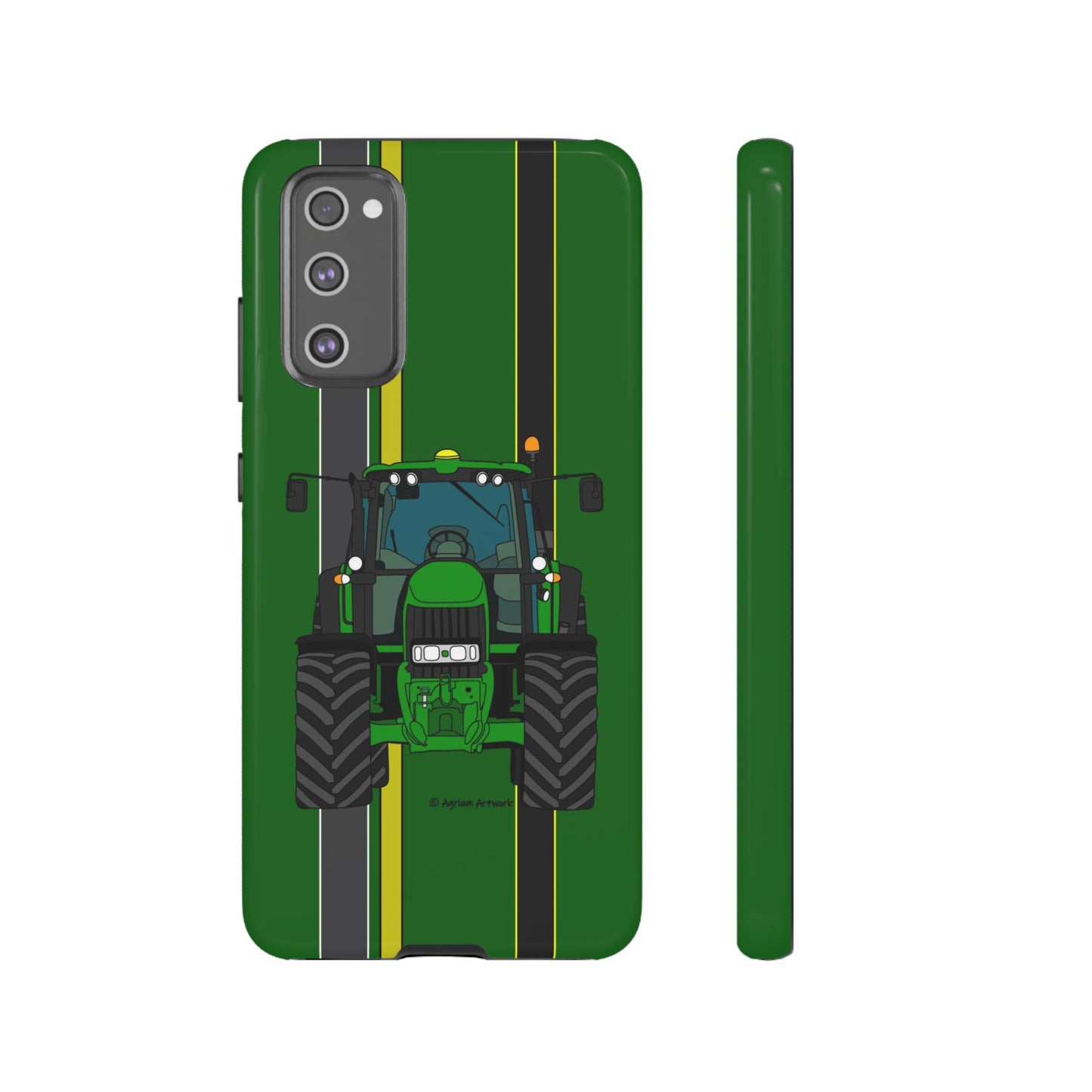 Green Tractor #2 Tough Phone Case