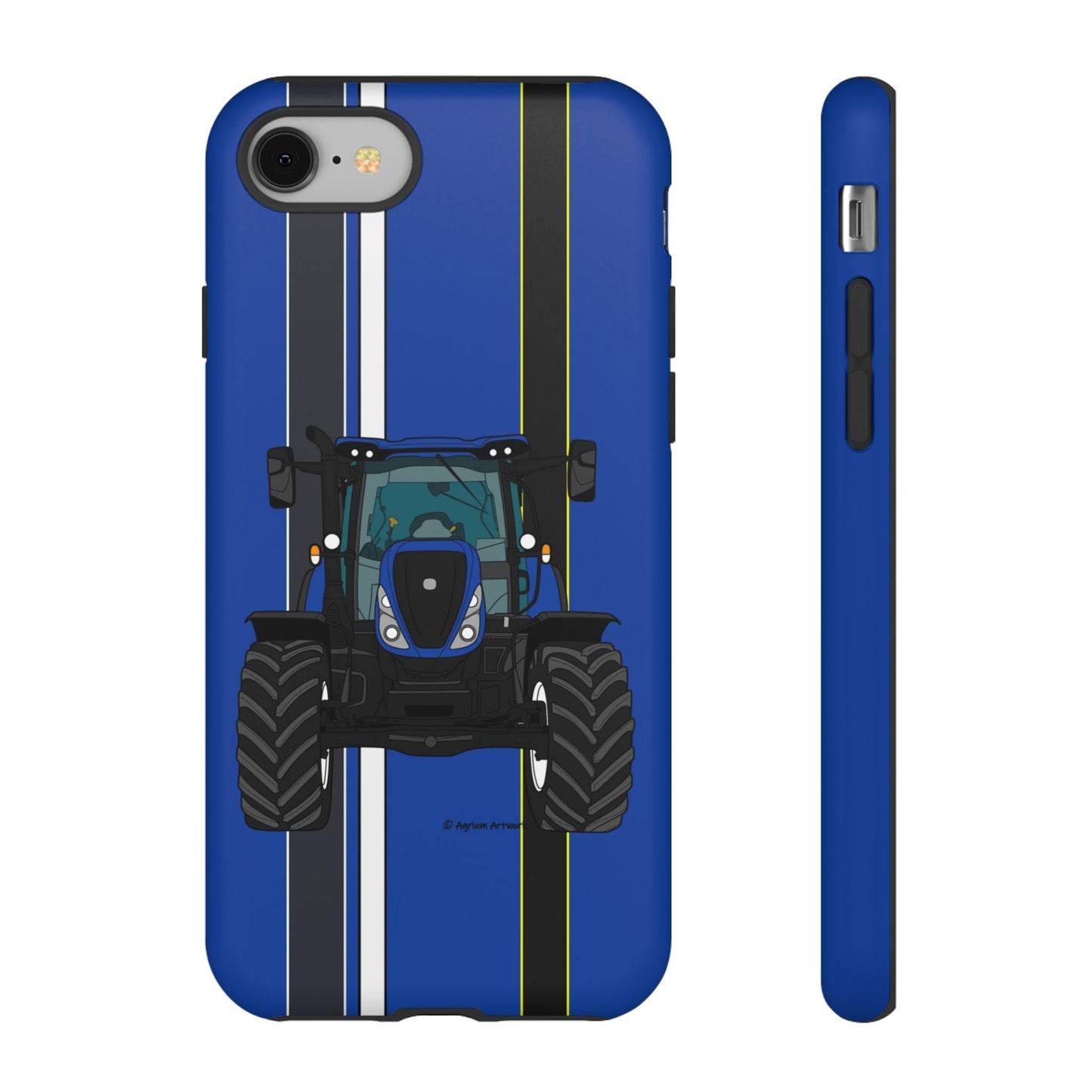 Blue Tractor #1 Tough Phone Case