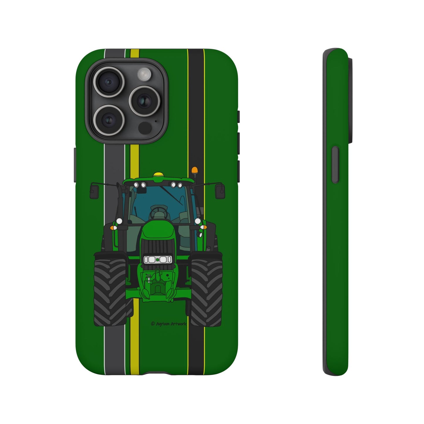 Green Tractor #2 Tough Phone Case