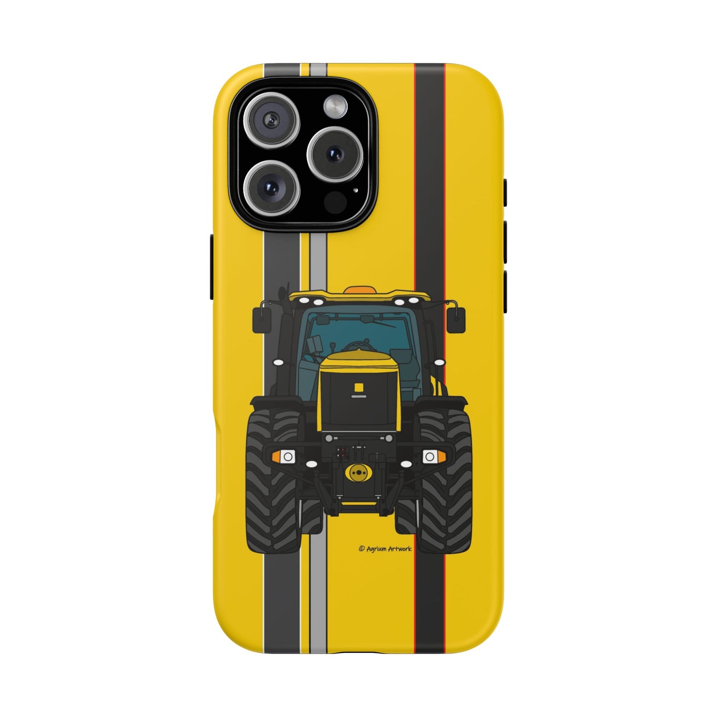 Yellow Fast Tractor #2 Tough Phone Case