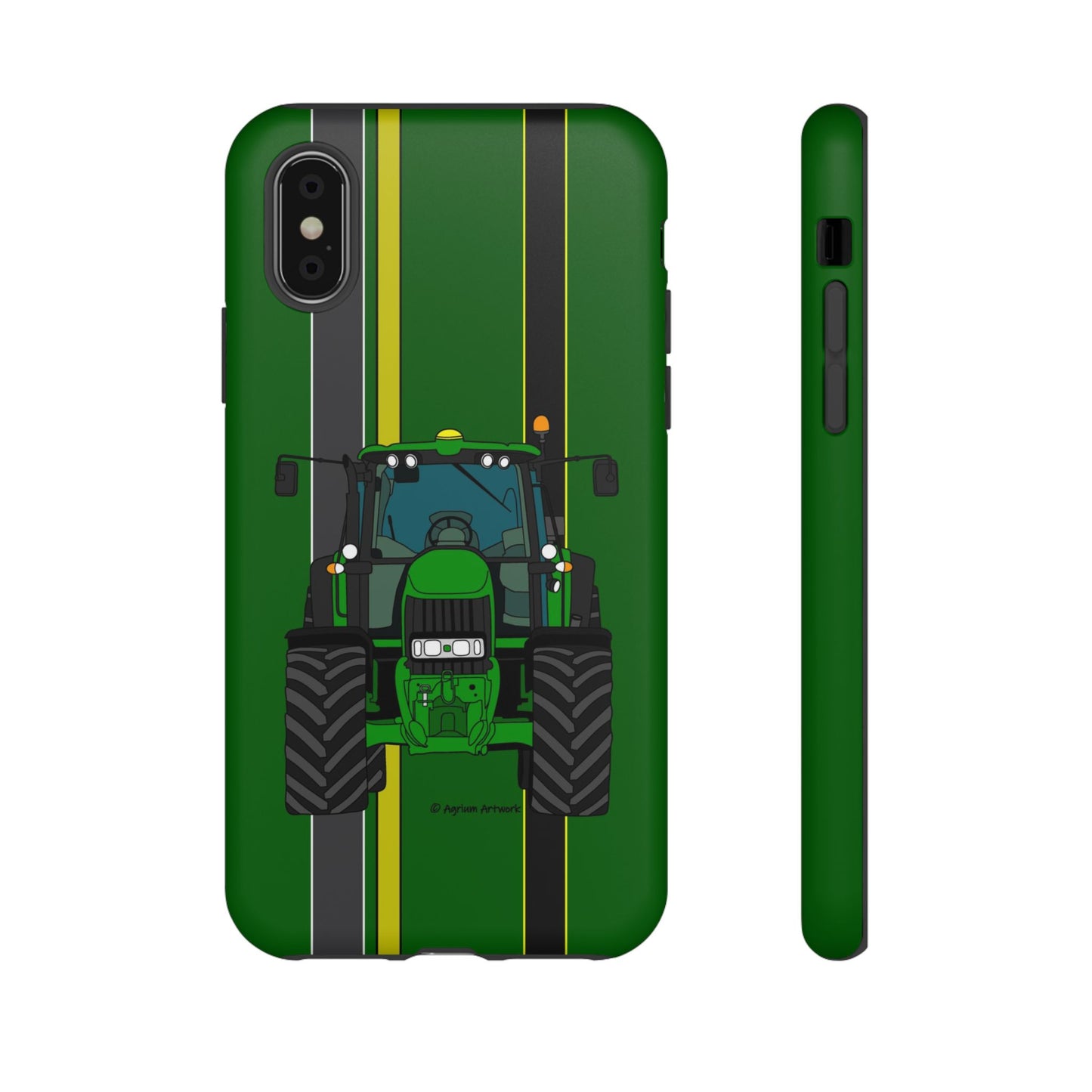 Green Tractor #2 Tough Phone Case