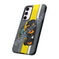 Yellow Fastrak 4000 Series Tough Phone Case - Grey