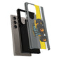 Yellow Fastrak 4000 Series Tough Phone Case - Grey