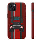 Dark Red Tractor #2 Tough Phone Case