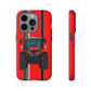 Red Tractor #1 Tough Phone Case