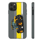 Yellow Fastrak 4000 Series Tough Phone Case - Grey