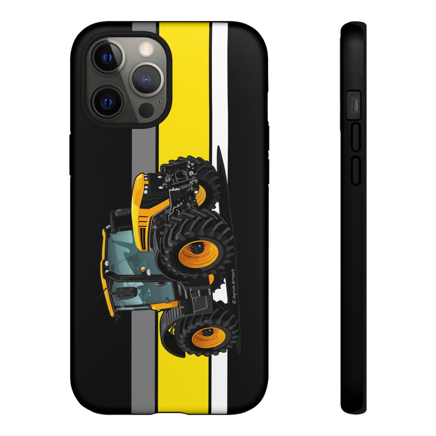 Yellow Fastrak 4000 Series Tough Phone Case - Black