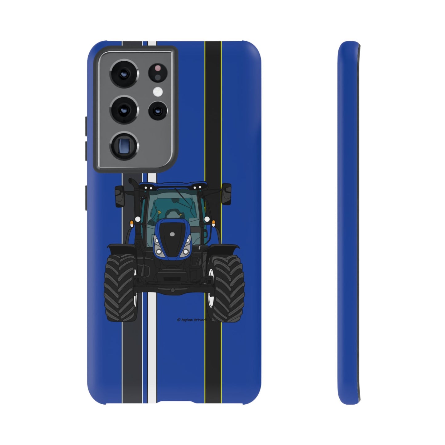 Blue Tractor #1 Tough Phone Case