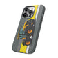 Yellow Fastrak 4000 Series Tough Phone Case - Grey