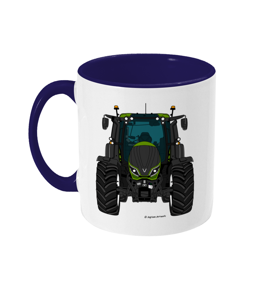 Green Tractor #4 11oz Coloured Mug