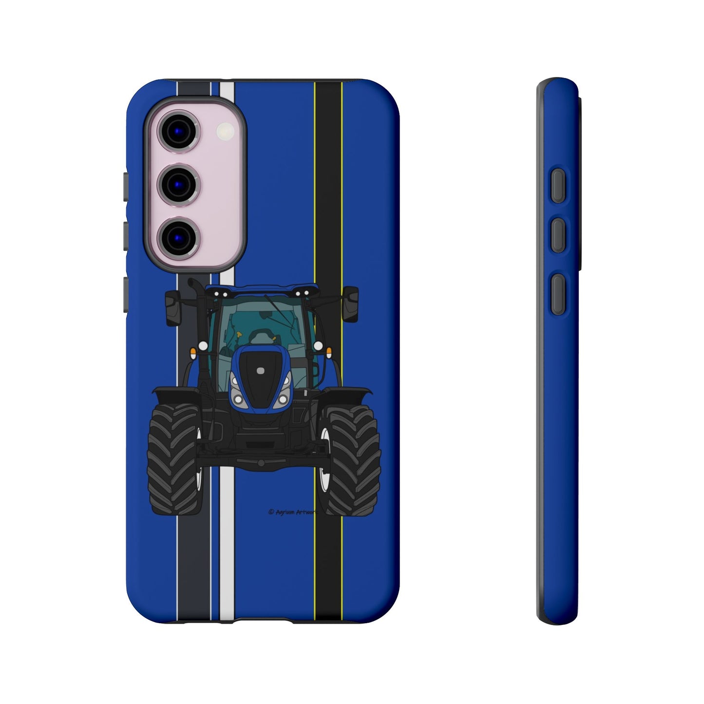 Blue Tractor #1 Tough Phone Case