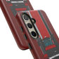 Dark Red Tractor #2 Tough Phone Case