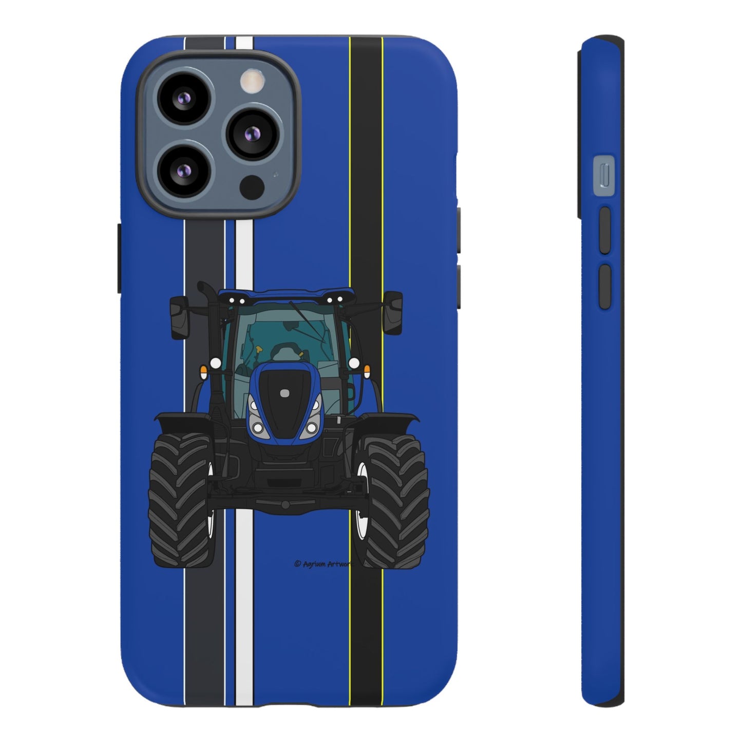 Blue Tractor #1 Tough Phone Case