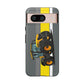 Yellow Fastrak 4000 Series Tough Phone Case - Grey