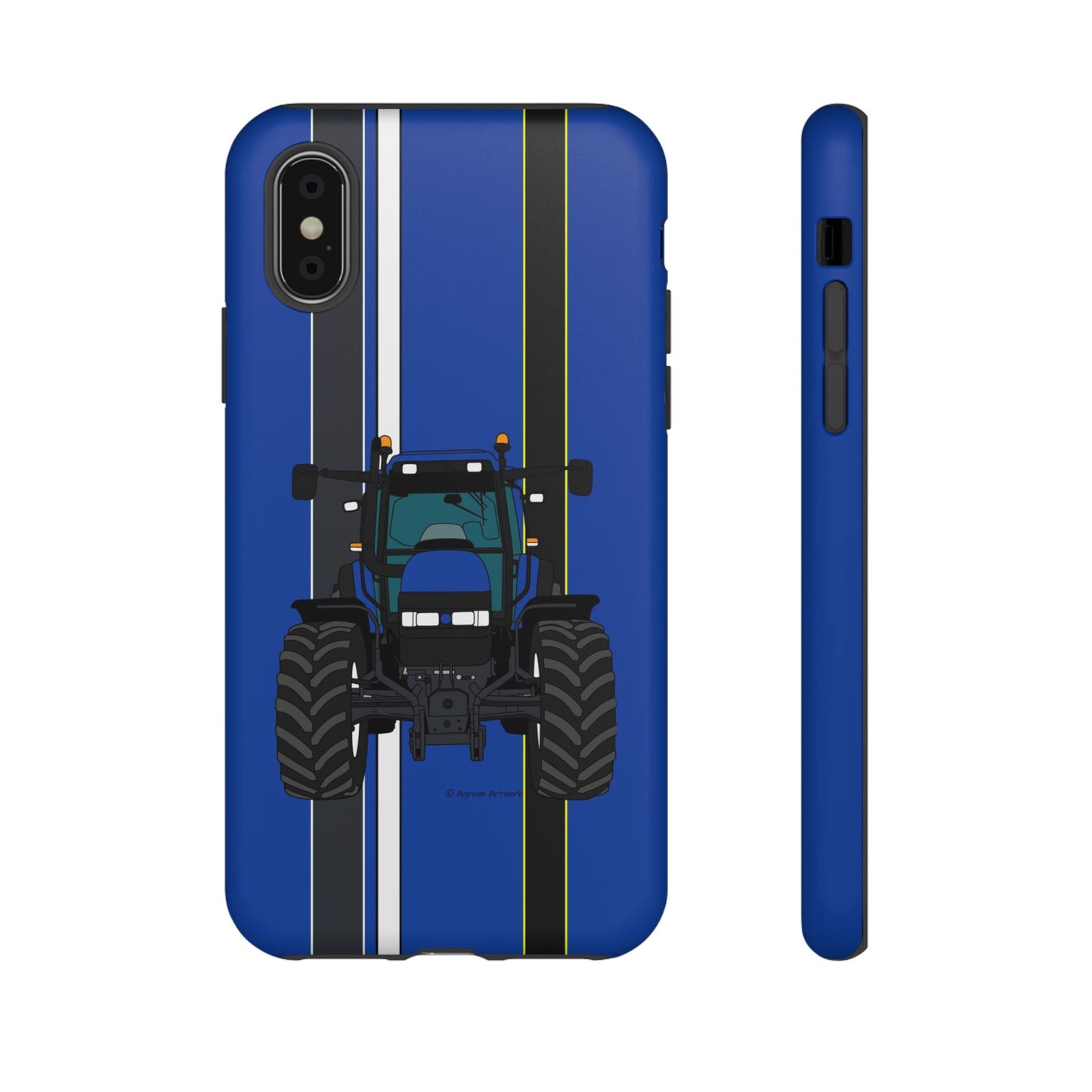 Blue Tractor #2 Tough Phone Case