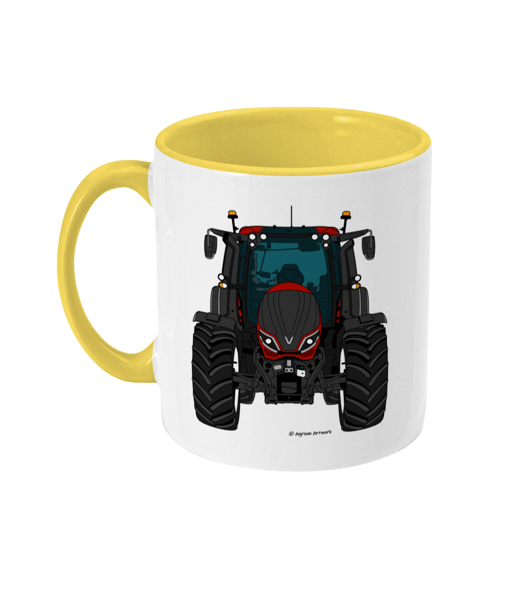 Maroon Tractor #1 11oz Coloured Mug