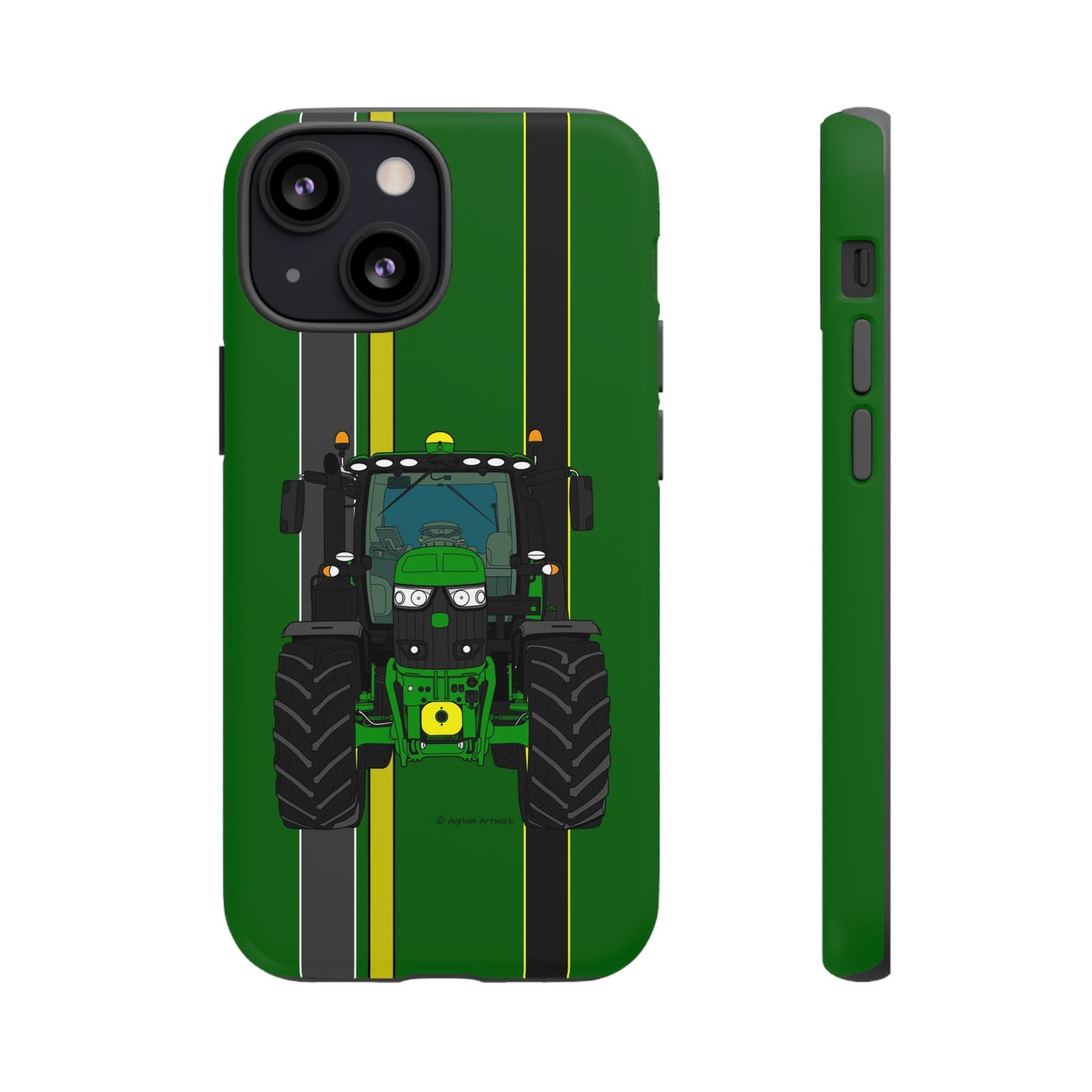 Green Tractor #1 Tough Phone Case