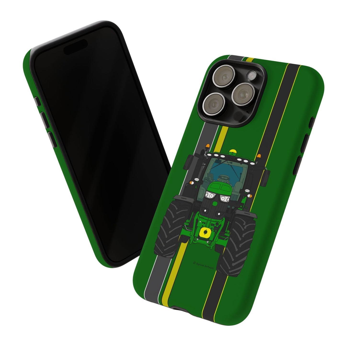 Green Tractor #1 Tough Phone Case