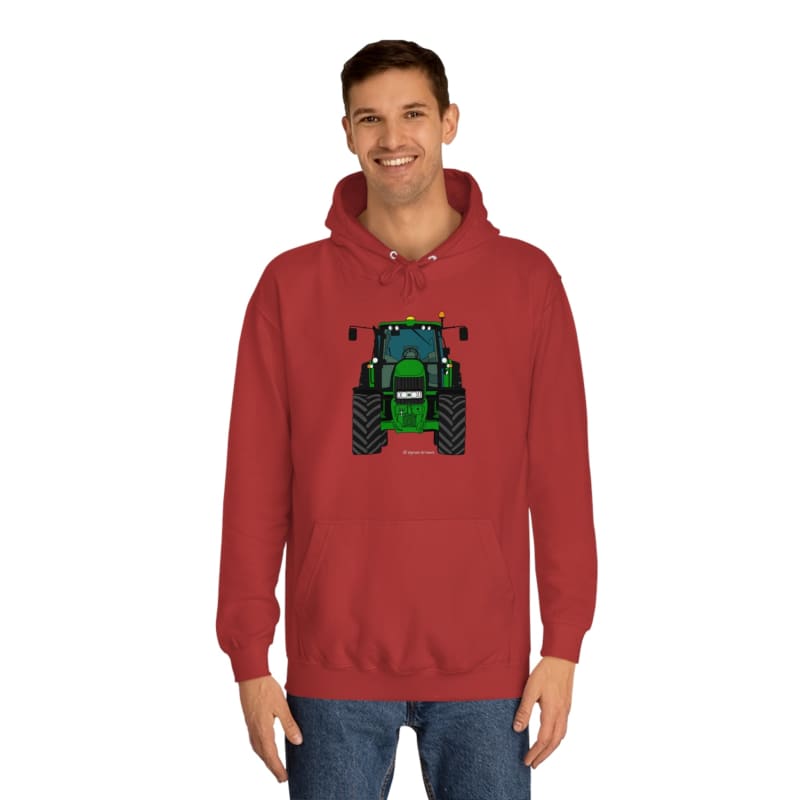 John Deere 30 Series Tractor - Adult Cartoon Hoodie