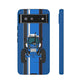 Blue Tractor #3 Tough Phone Case