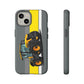 Yellow Fastrak 4000 Series Tough Phone Case - Grey