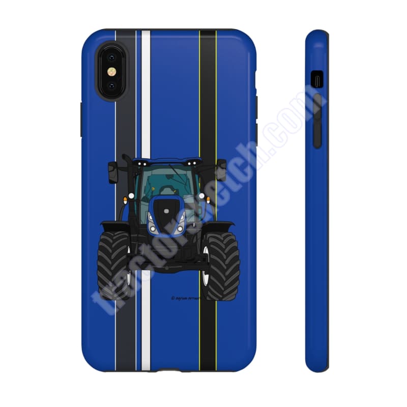 Blue Tractor #1 Tough Phone Case