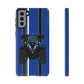 Blue Tractor #4 Tough Phone Case