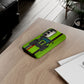 Lime Green Tractor #1 Tough Phone Case