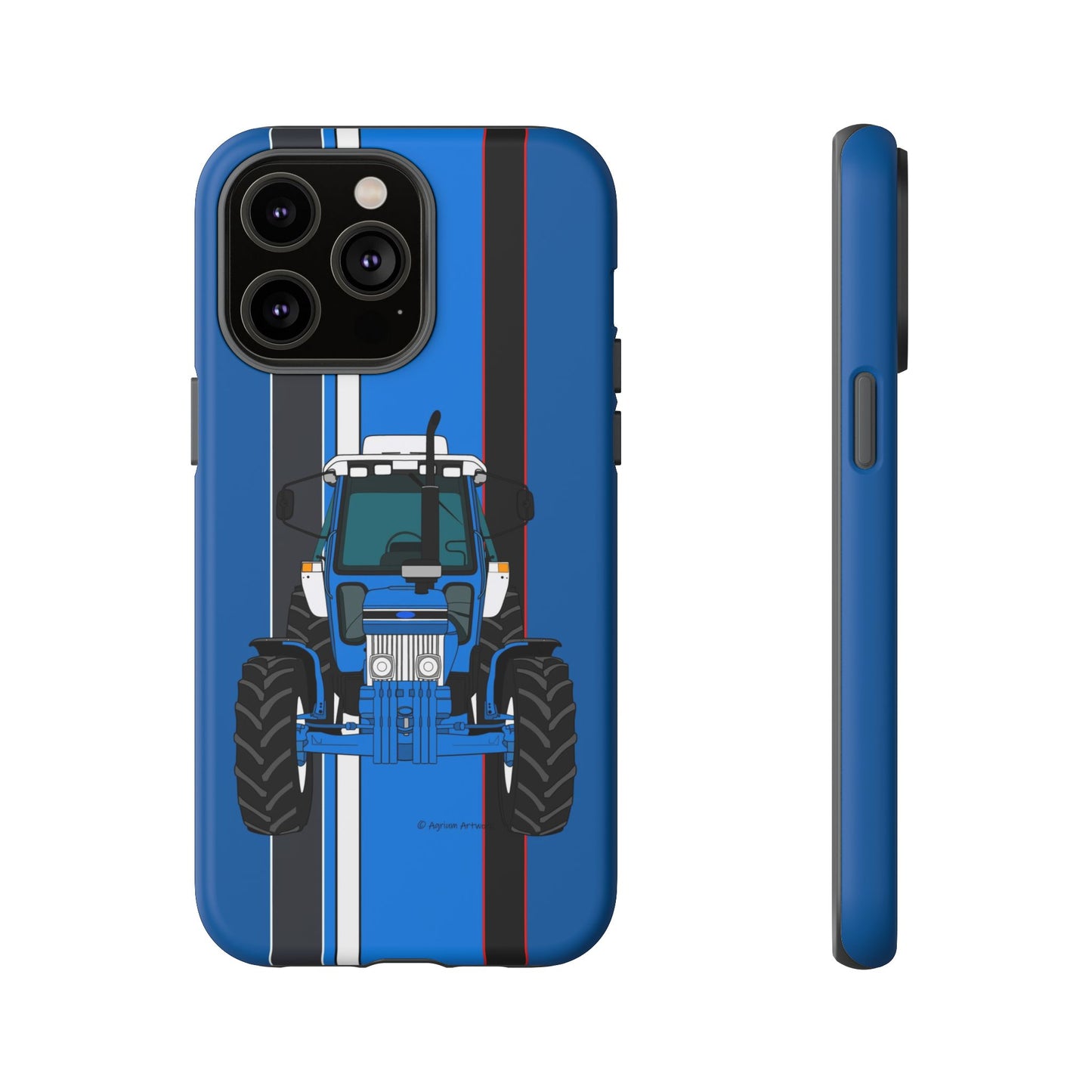 Blue Tractor #3 Tough Phone Case