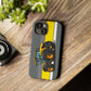 Yellow Fastrak 4000 Series Tough Phone Case - Grey