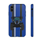 Blue Tractor #1 Tough Phone Case